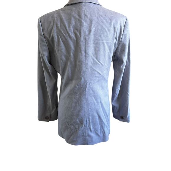 Emporio Armani Purple Wool & Cashmere Blend Women's Blazer Size 42 or 10 | 53-14 - Picture 2 of 8